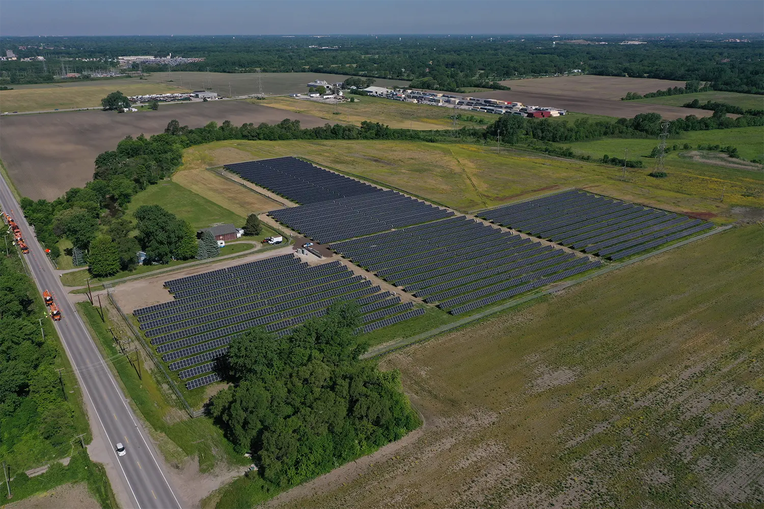 Impianto fotovoltaico industriale